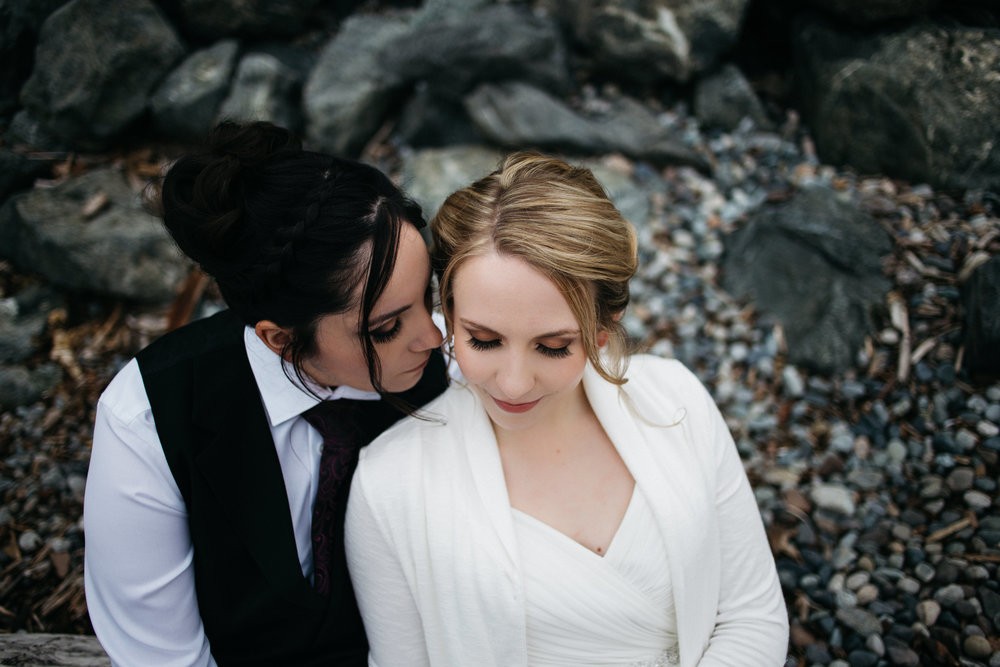 Teaghan & Alyssa’s Intimate Wedding // Victoria Wedding Photography